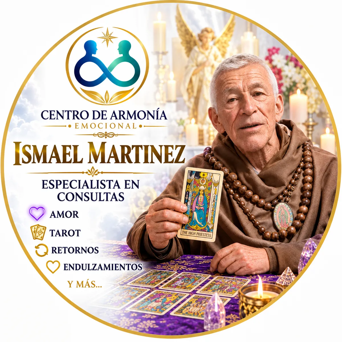 Ismael Martínez, especialista en Centro de Armonía Emocional