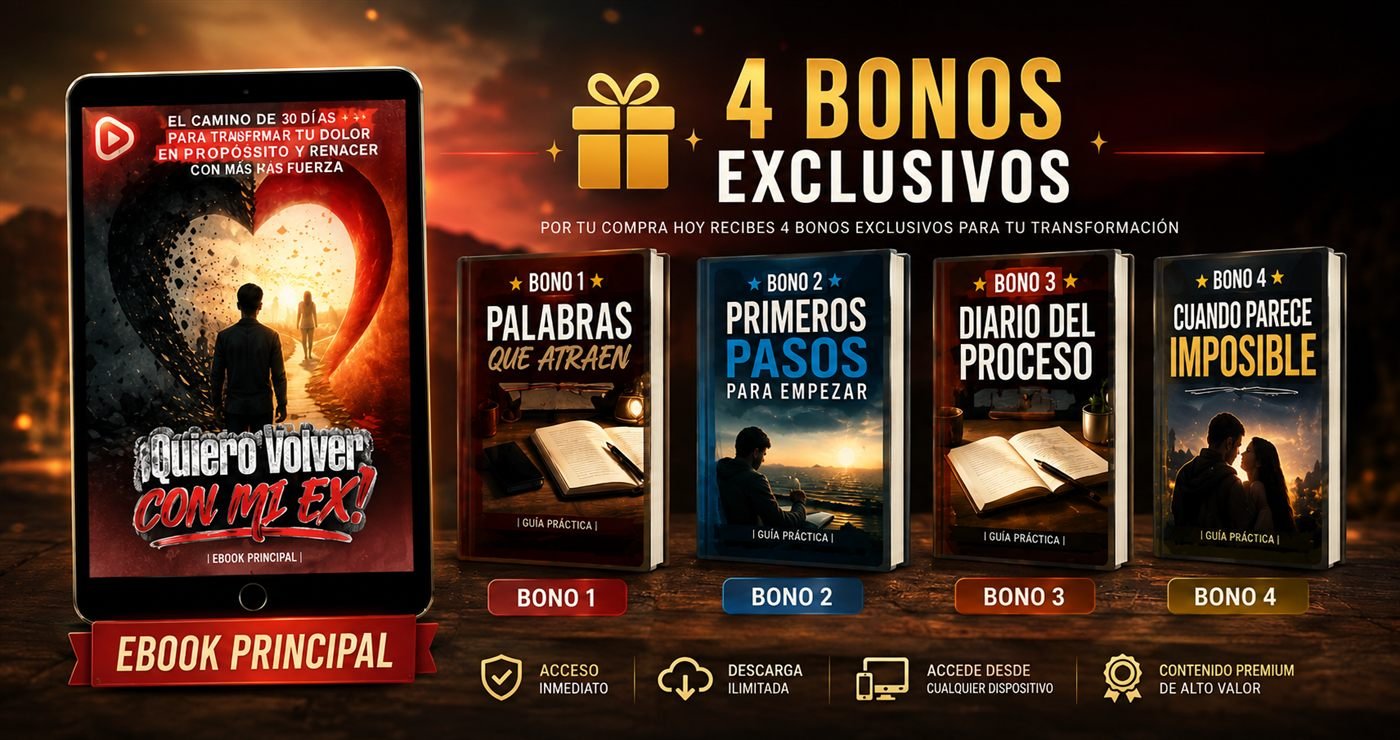 Stack completo del Método Reconquista: guía principal y 4 bonos